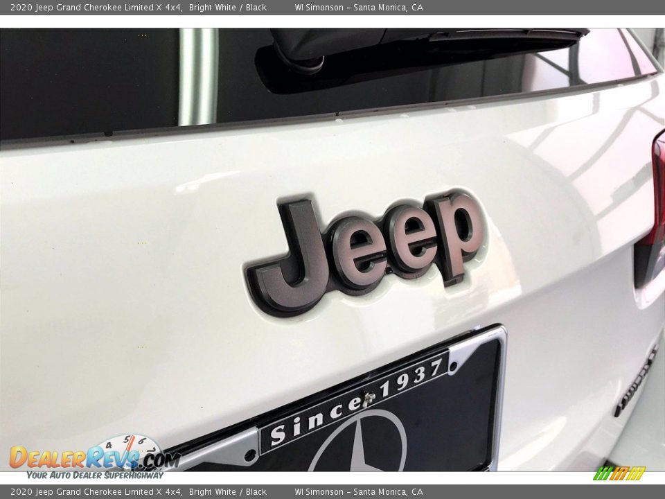 2020 Jeep Grand Cherokee Limited X 4x4 Bright White / Black Photo #31