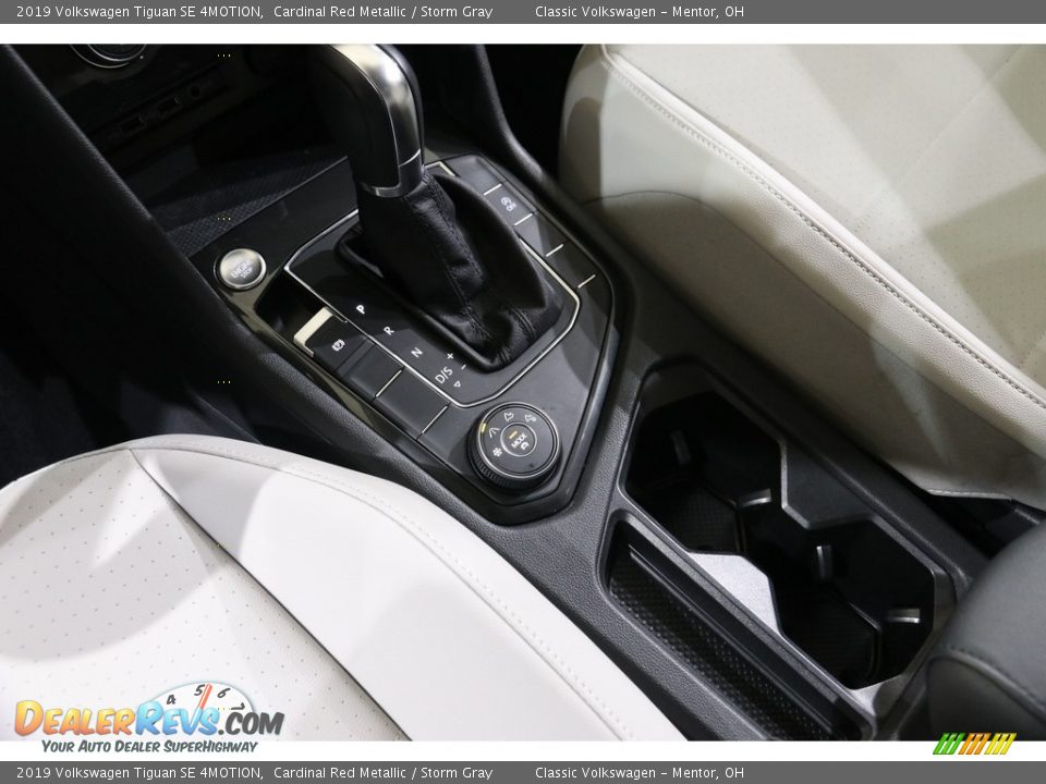 2019 Volkswagen Tiguan SE 4MOTION Cardinal Red Metallic / Storm Gray Photo #14