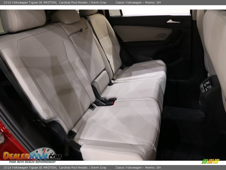 2019 Volkswagen Tiguan SE 4MOTION Cardinal Red Metallic / Storm Gray Photo #16