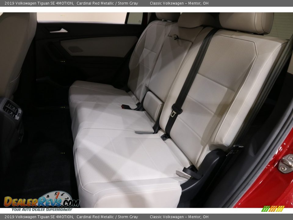 2019 Volkswagen Tiguan SE 4MOTION Cardinal Red Metallic / Storm Gray Photo #17