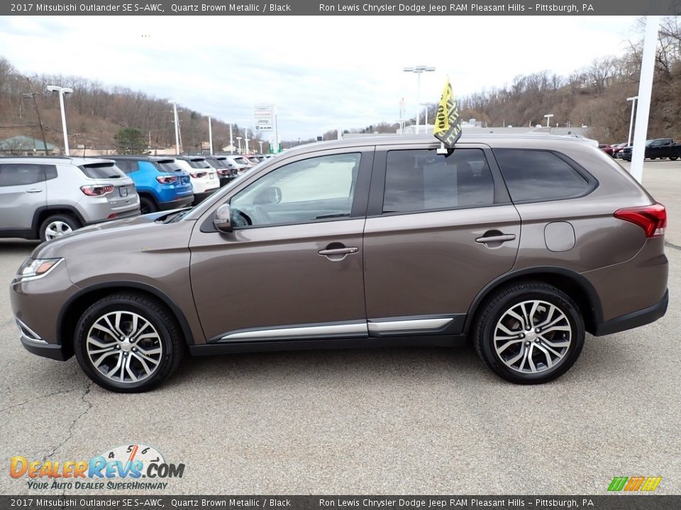 Quartz Brown Metallic 2017 Mitsubishi Outlander SE S-AWC Photo #2