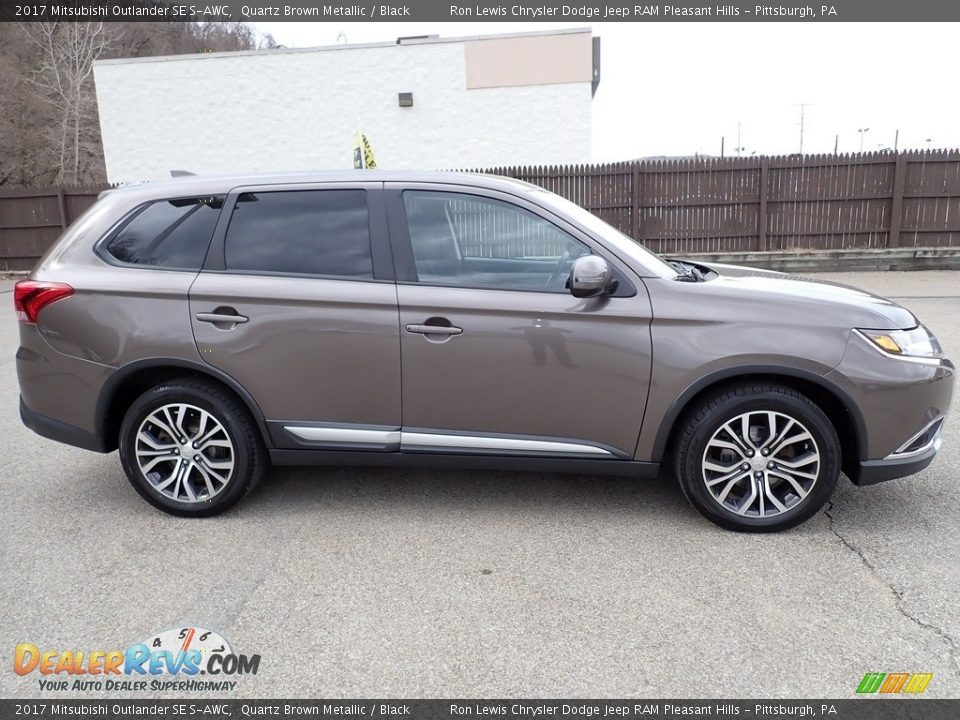 Quartz Brown Metallic 2017 Mitsubishi Outlander SE S-AWC Photo #7