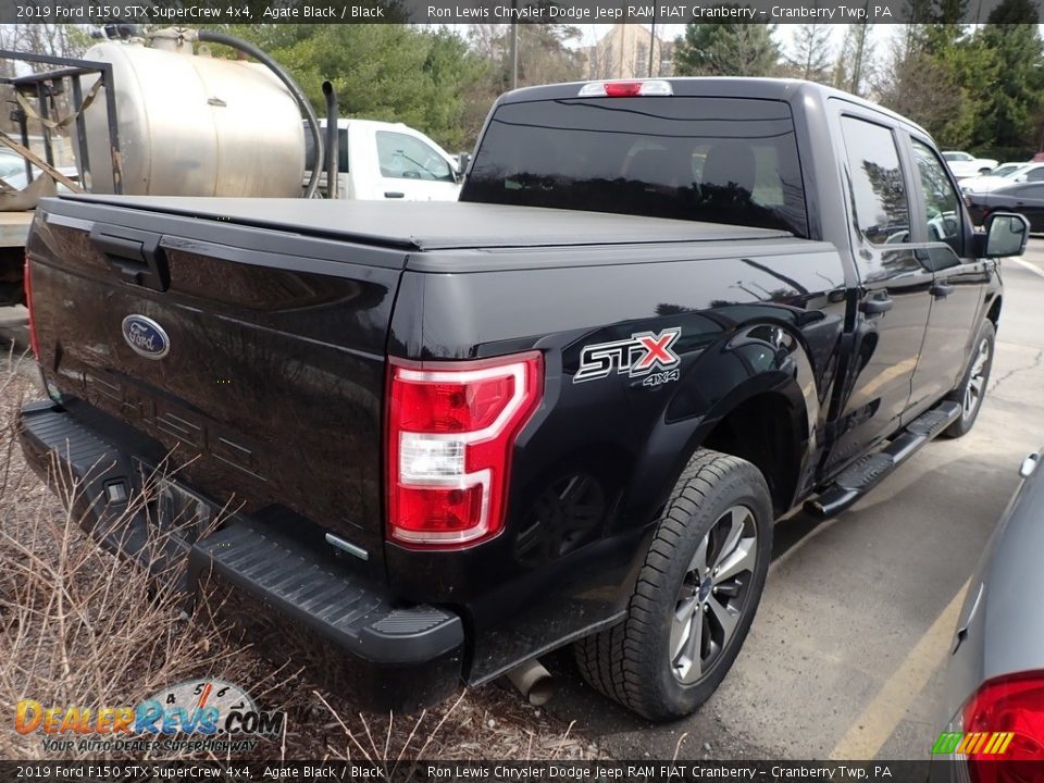 2019 Ford F150 STX SuperCrew 4x4 Agate Black / Black Photo #3