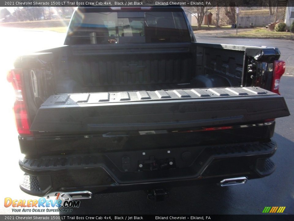 2021 Chevrolet Silverado 1500 LT Trail Boss Crew Cab 4x4 Black / Jet Black Photo #9