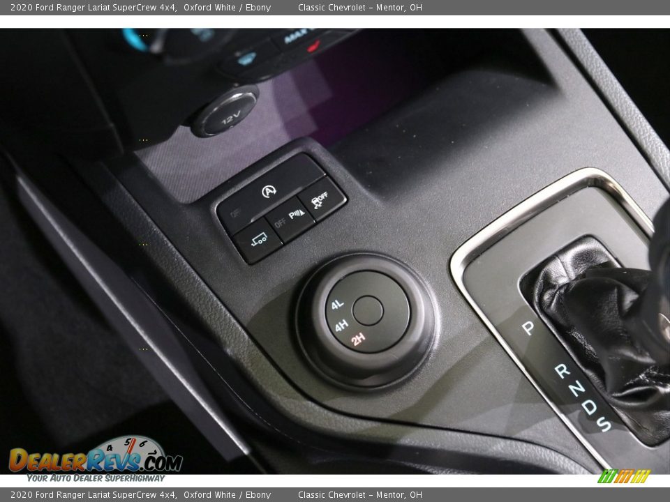 Controls of 2020 Ford Ranger Lariat SuperCrew 4x4 Photo #16