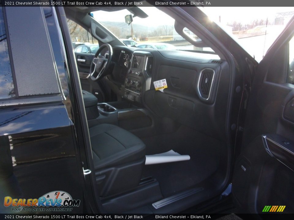2021 Chevrolet Silverado 1500 LT Trail Boss Crew Cab 4x4 Black / Jet Black Photo #19