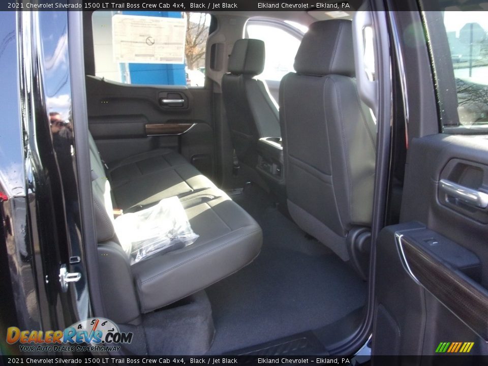 2021 Chevrolet Silverado 1500 LT Trail Boss Crew Cab 4x4 Black / Jet Black Photo #21