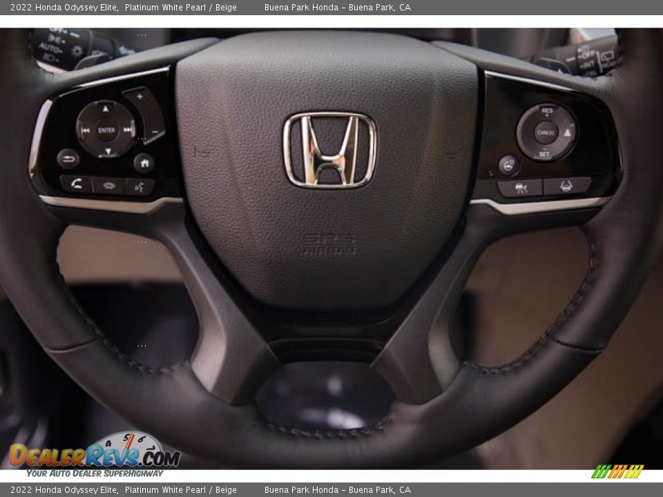 2022 Honda Odyssey Elite Steering Wheel Photo #17