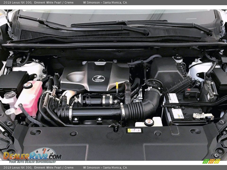 2019 Lexus NX 300 2.0 Liter Turbocharged DOHC 16-Valve VVT-i 4 Cylinder Engine Photo #9