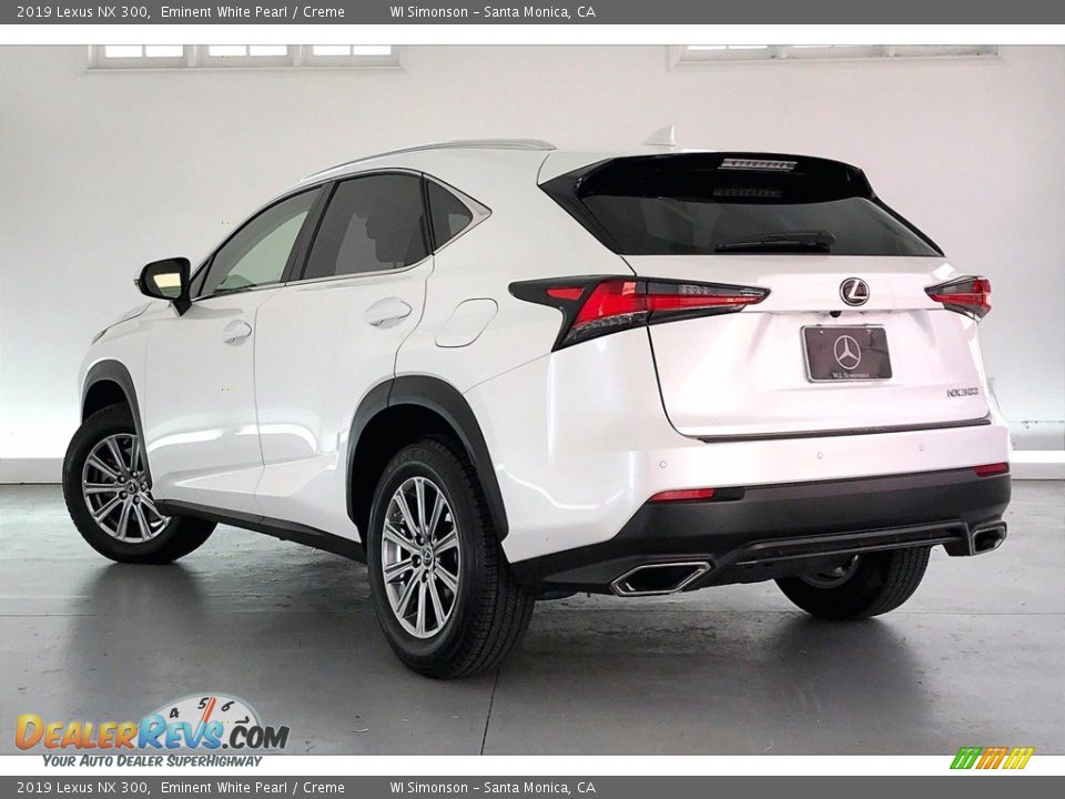 2019 Lexus NX 300 Eminent White Pearl / Creme Photo #10