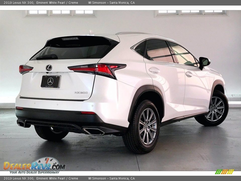 2019 Lexus NX 300 Eminent White Pearl / Creme Photo #13