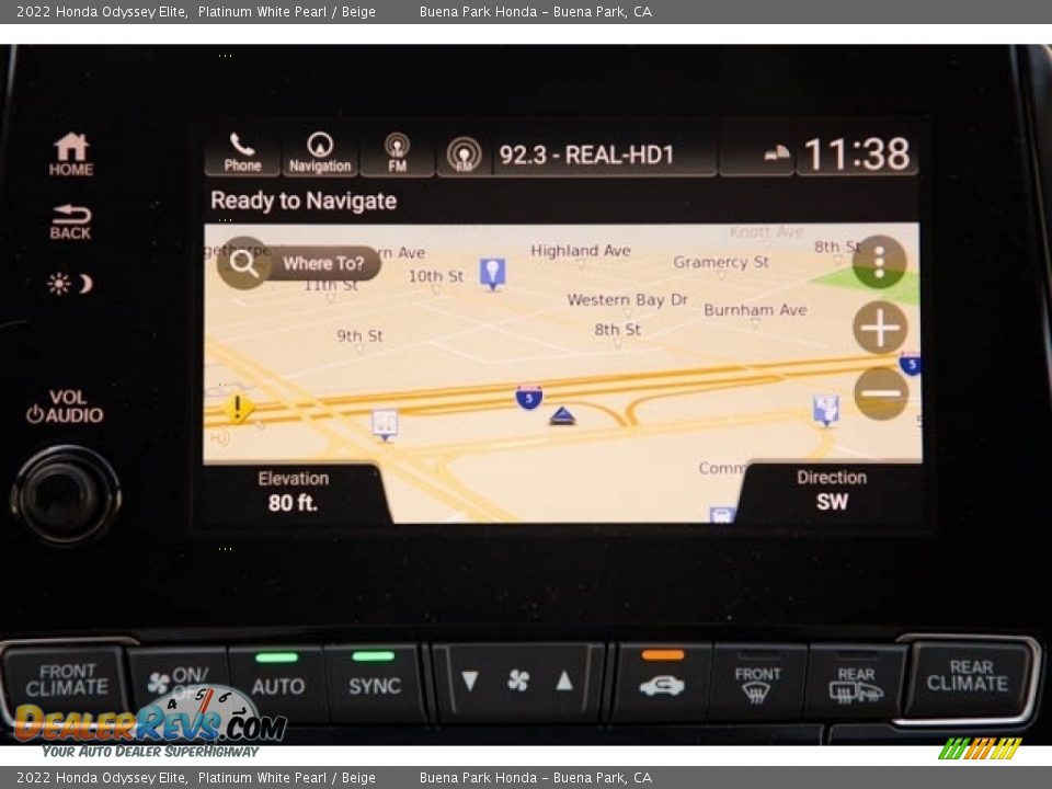 Navigation of 2022 Honda Odyssey Elite Photo #35