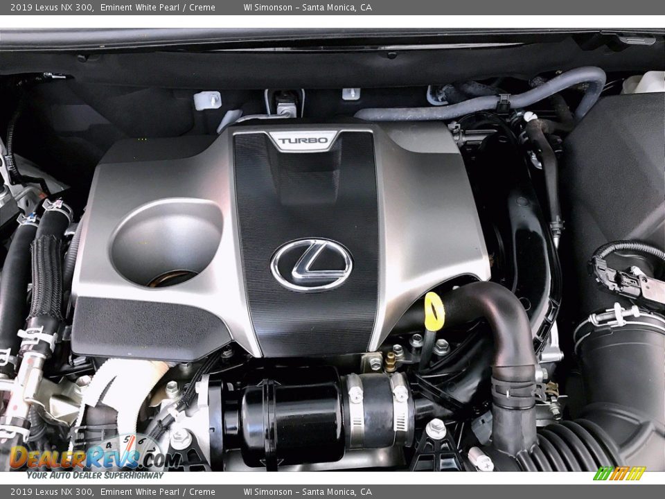 2019 Lexus NX 300 Eminent White Pearl / Creme Photo #32