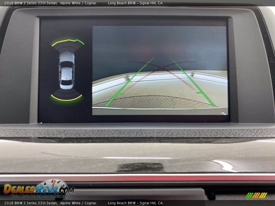 2018 BMW 3 Series 330i Sedan Alpine White / Cognac Photo #24