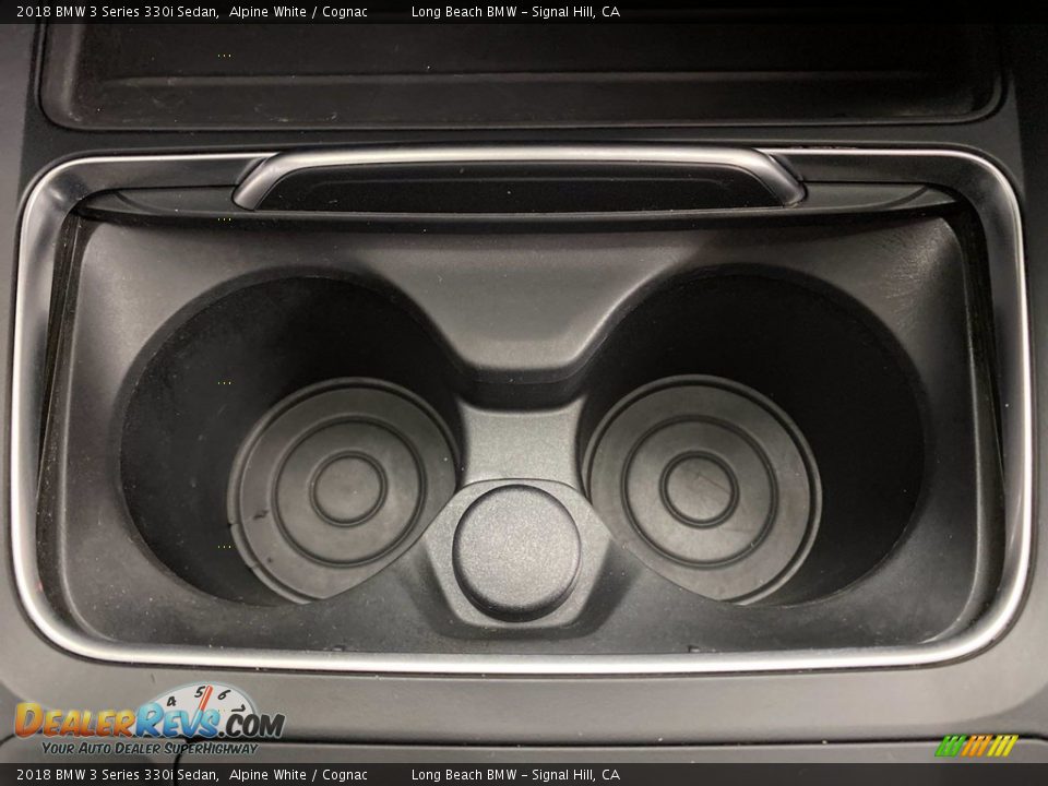 2018 BMW 3 Series 330i Sedan Alpine White / Cognac Photo #26