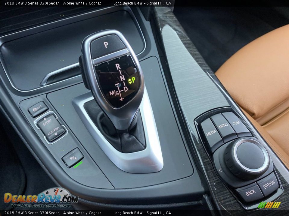 2018 BMW 3 Series 330i Sedan Alpine White / Cognac Photo #27