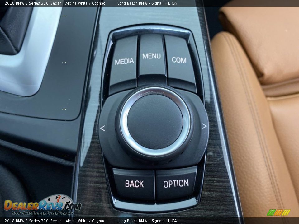 2018 BMW 3 Series 330i Sedan Alpine White / Cognac Photo #29