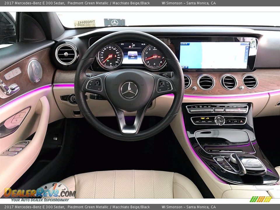 Dashboard of 2017 Mercedes-Benz E 300 Sedan Photo #4