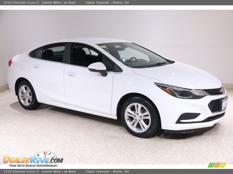 2018 Chevrolet Cruze LT Summit White / Jet Black Photo #1