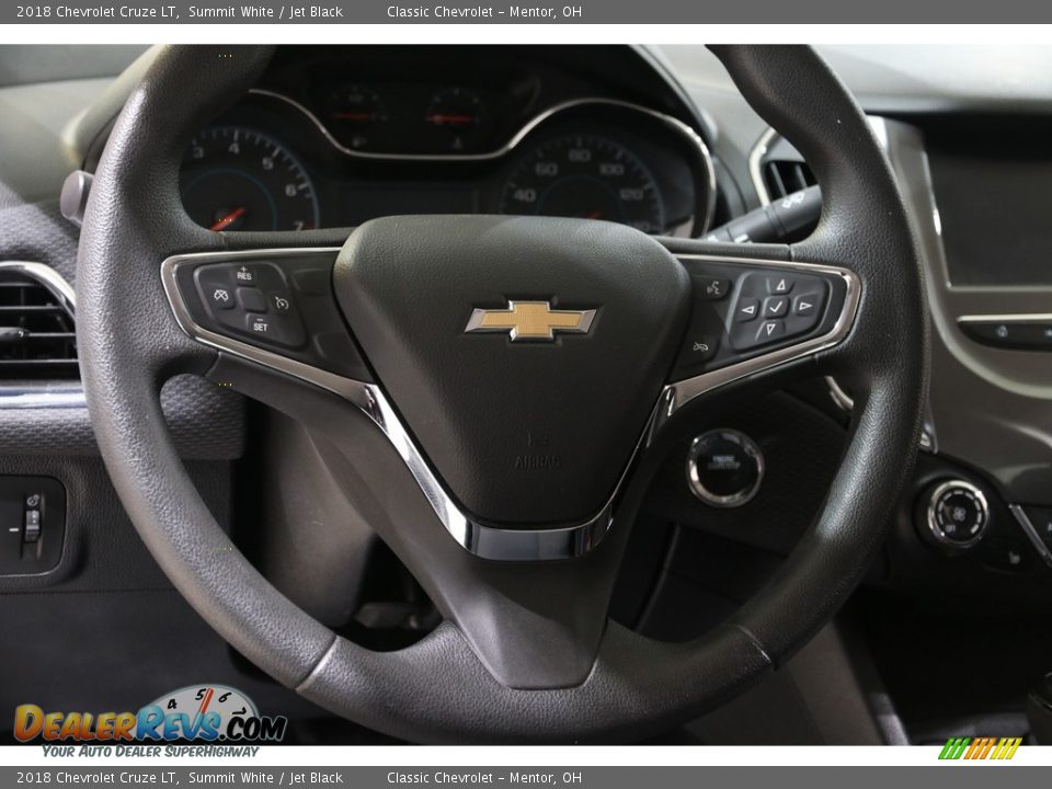 2018 Chevrolet Cruze LT Summit White / Jet Black Photo #7