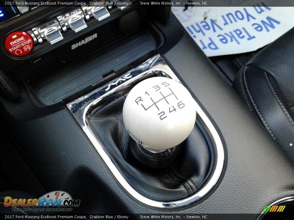 2017 Ford Mustang EcoBoost Premium Coupe Shifter Photo #23