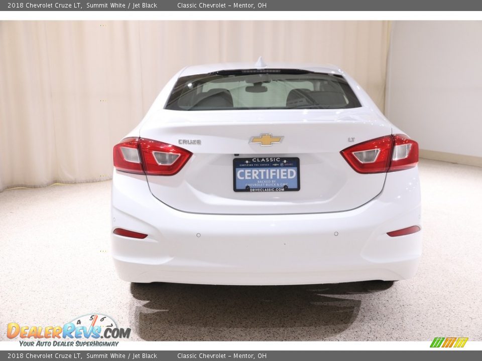 2018 Chevrolet Cruze LT Summit White / Jet Black Photo #17