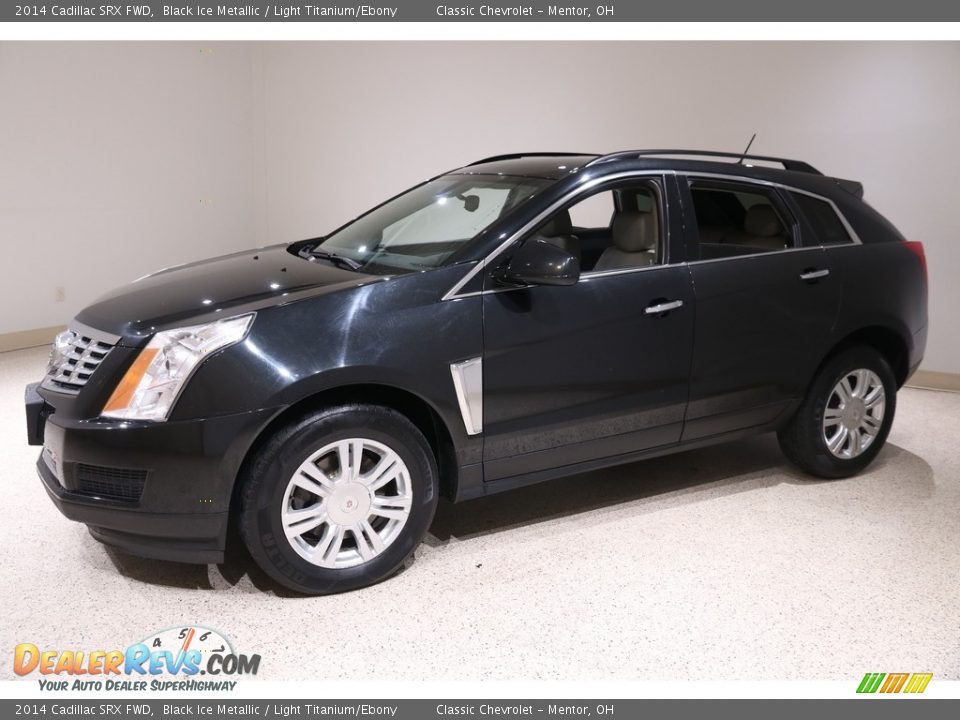 2014 Cadillac SRX FWD Black Ice Metallic / Light Titanium/Ebony Photo #3