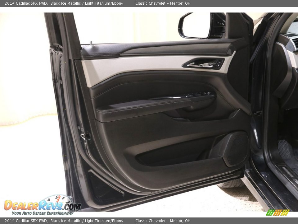 2014 Cadillac SRX FWD Black Ice Metallic / Light Titanium/Ebony Photo #4