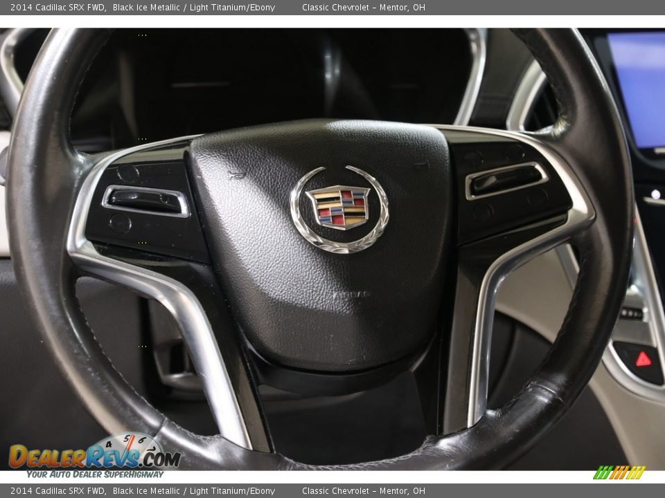2014 Cadillac SRX FWD Black Ice Metallic / Light Titanium/Ebony Photo #7
