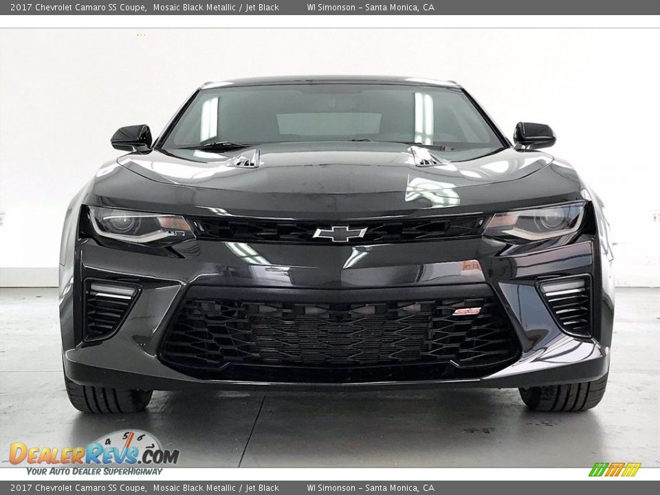 2017 Chevrolet Camaro SS Coupe Mosaic Black Metallic / Jet Black Photo #2