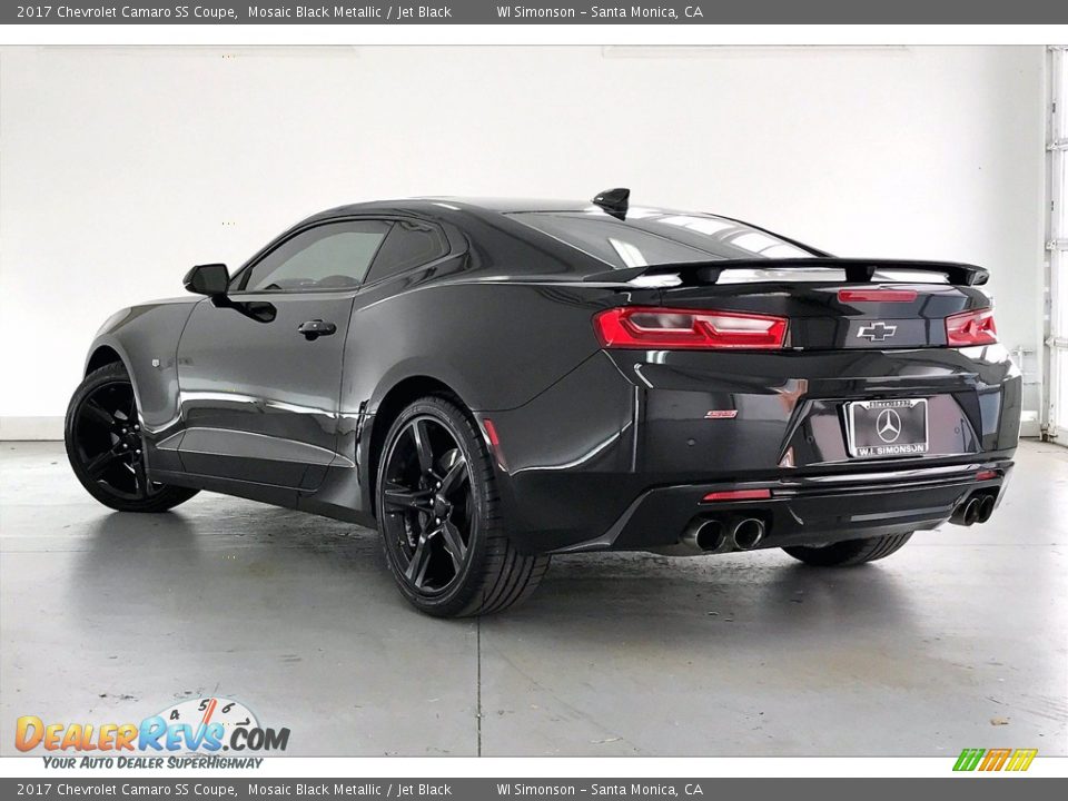 2017 Chevrolet Camaro SS Coupe Mosaic Black Metallic / Jet Black Photo #10