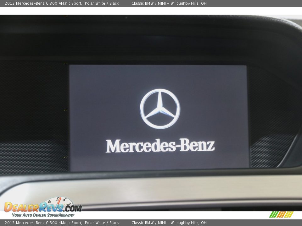 2013 Mercedes-Benz C 300 4Matic Sport Polar White / Black Photo #11