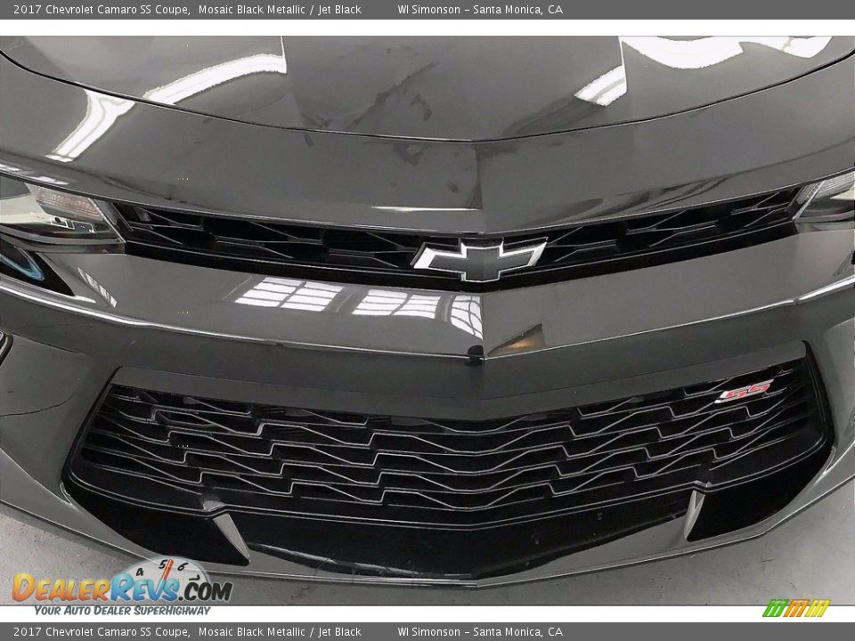 2017 Chevrolet Camaro SS Coupe Mosaic Black Metallic / Jet Black Photo #30
