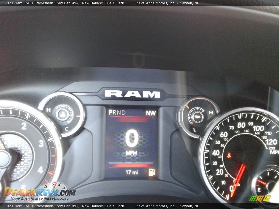 2021 Ram 3500 Tradesman Crew Cab 4x4 New Holland Blue / Black Photo #20