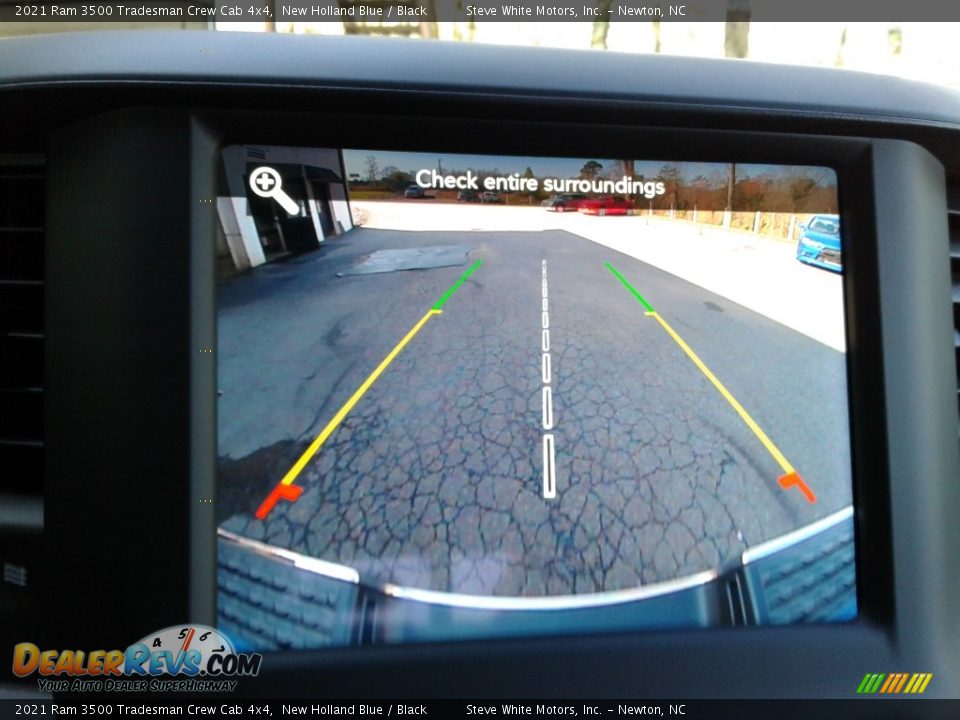 2021 Ram 3500 Tradesman Crew Cab 4x4 New Holland Blue / Black Photo #23