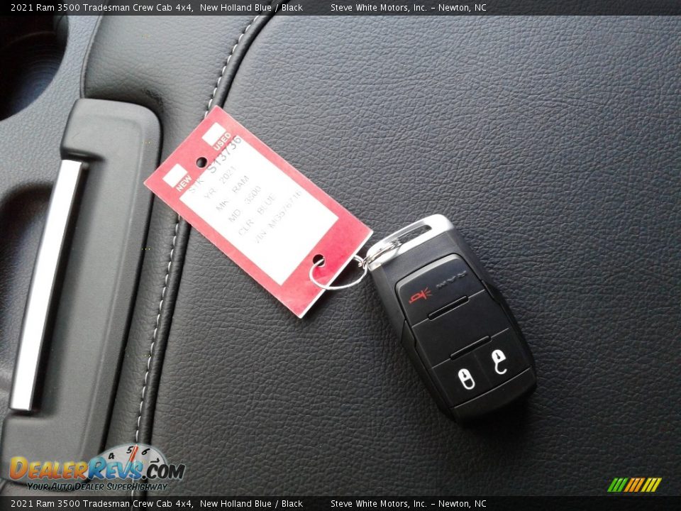2021 Ram 3500 Tradesman Crew Cab 4x4 New Holland Blue / Black Photo #27
