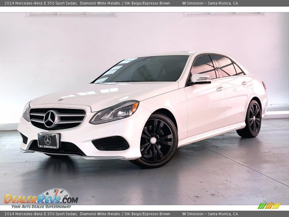 Diamond White Metallic 2014 Mercedes-Benz E 350 Sport Sedan Photo #12