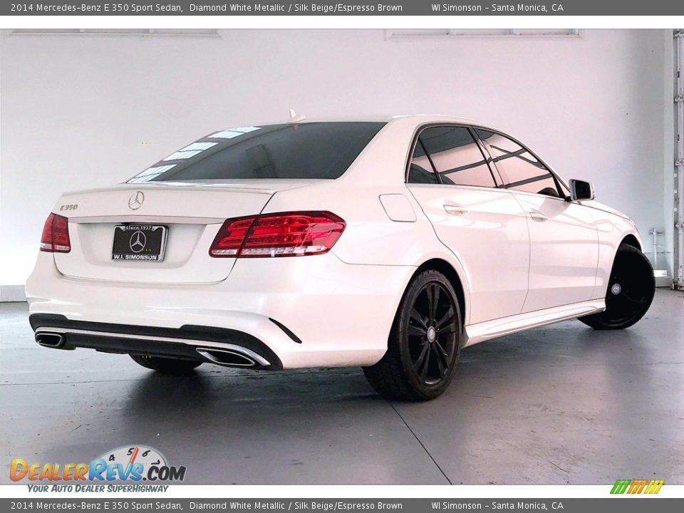 Diamond White Metallic 2014 Mercedes-Benz E 350 Sport Sedan Photo #13