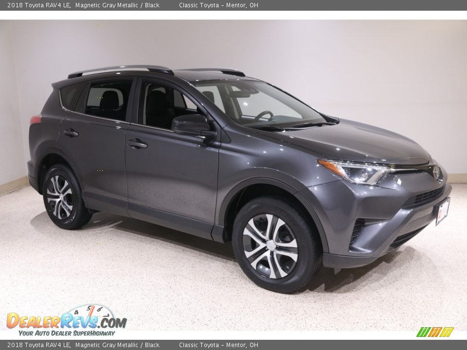2018 Toyota RAV4 LE Magnetic Gray Metallic / Black Photo #1