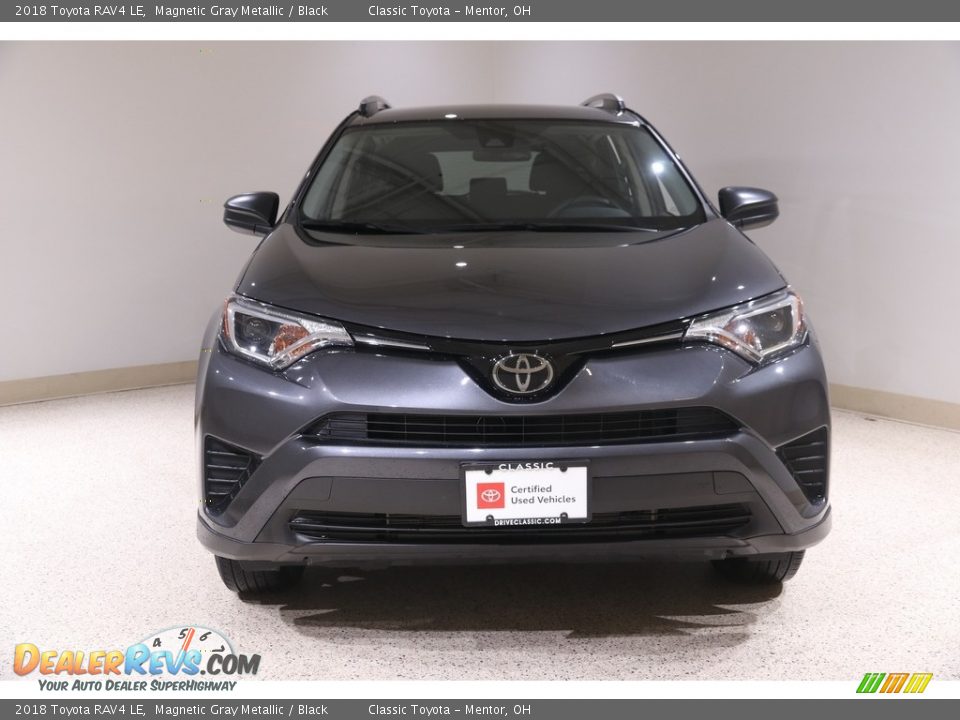 2018 Toyota RAV4 LE Magnetic Gray Metallic / Black Photo #2