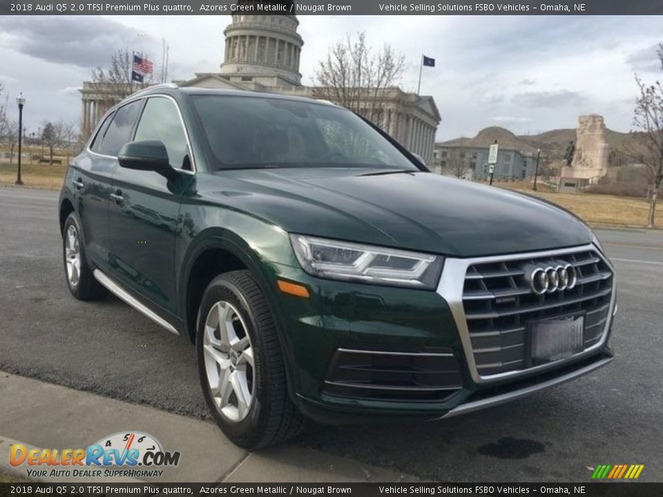 Front 3/4 View of 2018 Audi Q5 2.0 TFSI Premium Plus quattro Photo #1