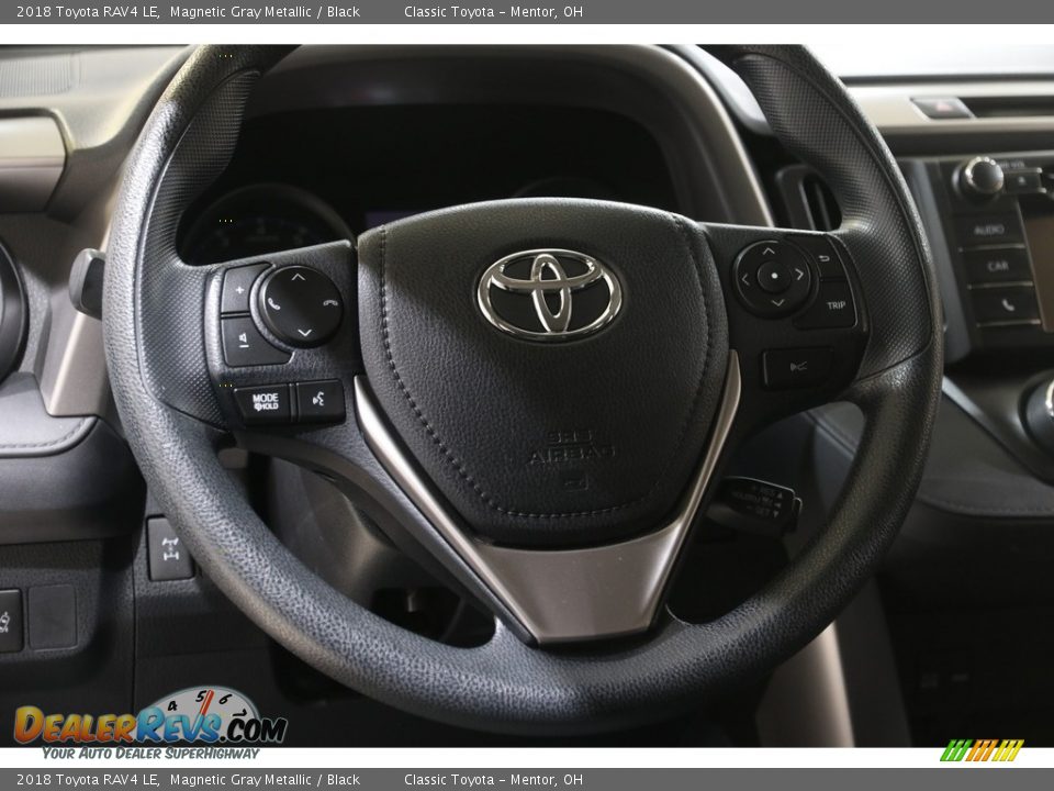 2018 Toyota RAV4 LE Magnetic Gray Metallic / Black Photo #7