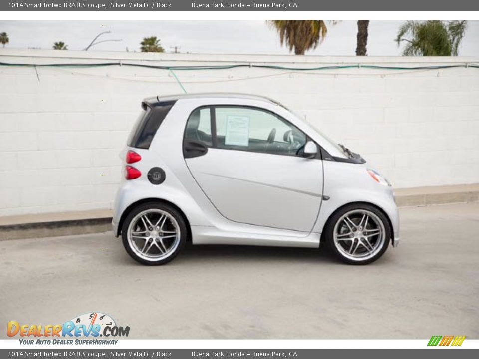 Silver Metallic 2014 Smart fortwo BRABUS coupe Photo #11