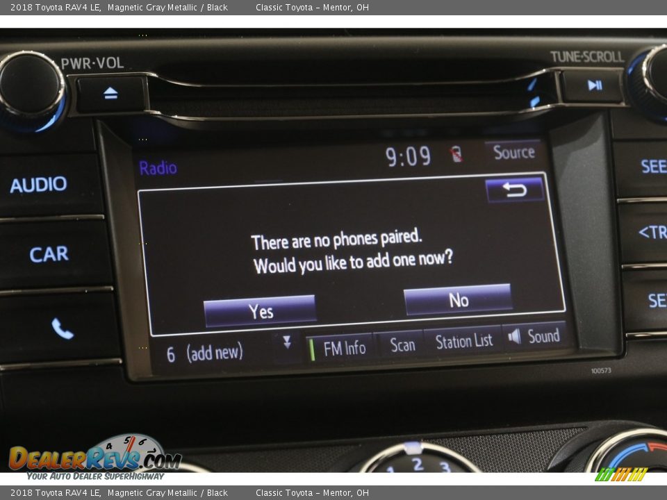 2018 Toyota RAV4 LE Magnetic Gray Metallic / Black Photo #10