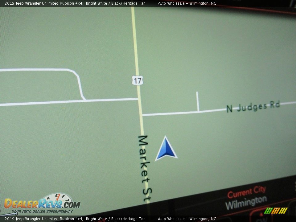 2019 Jeep Wrangler Unlimited Rubicon 4x4 Bright White / Black/Heritage Tan Photo #16