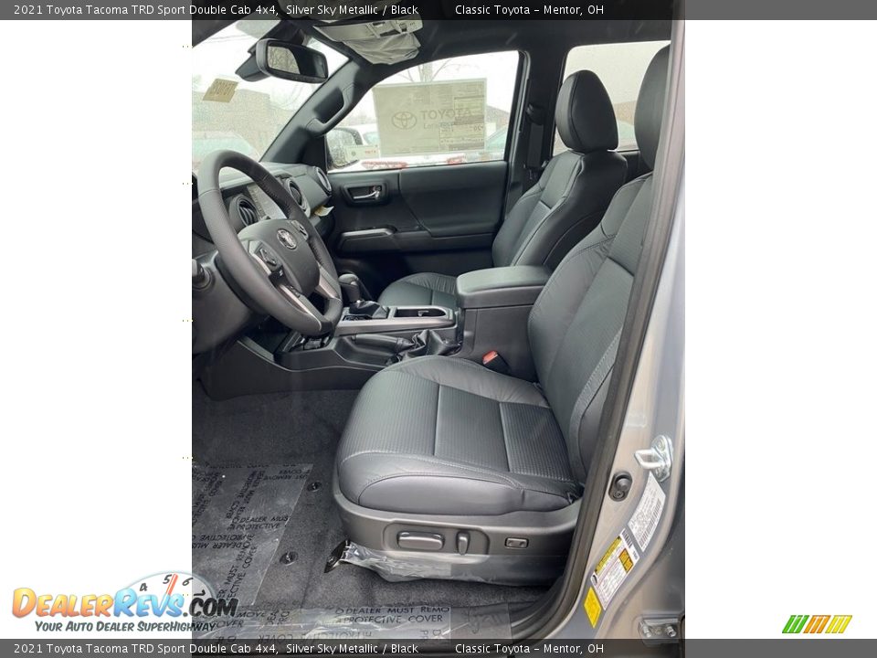 2021 Toyota Tacoma TRD Sport Double Cab 4x4 Silver Sky Metallic / Black Photo #2