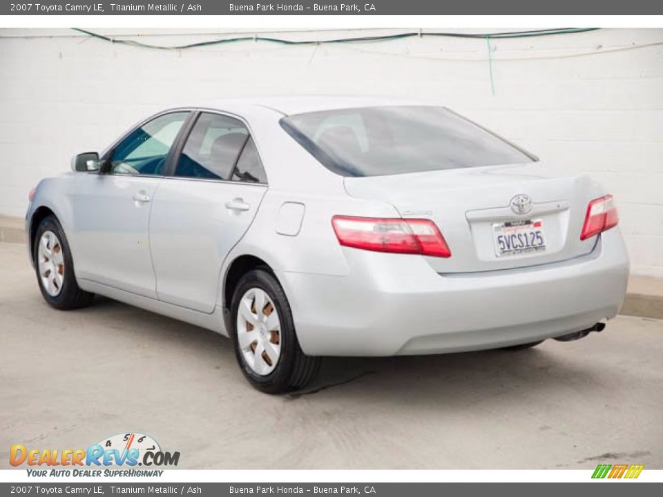 2007 Toyota Camry LE Titanium Metallic / Ash Photo #2