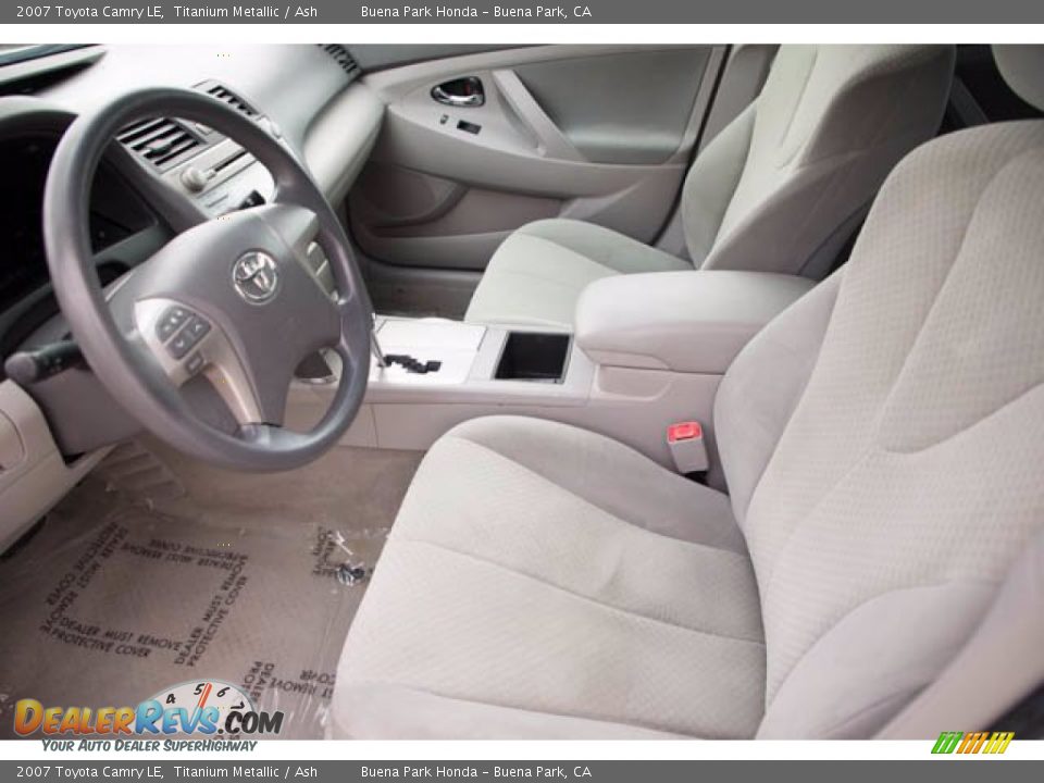 2007 Toyota Camry LE Titanium Metallic / Ash Photo #3