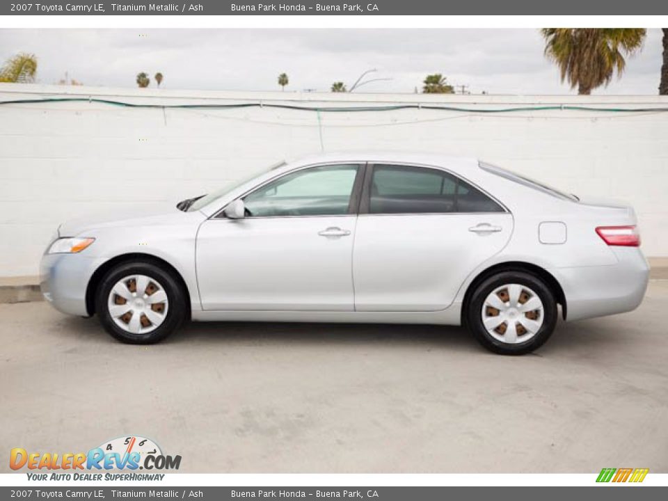 2007 Toyota Camry LE Titanium Metallic / Ash Photo #8