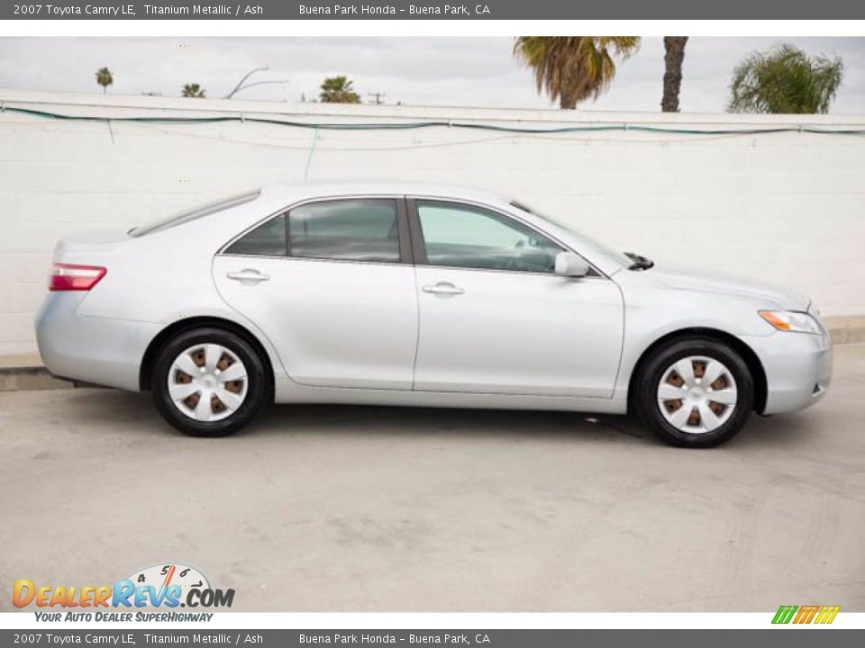 2007 Toyota Camry LE Titanium Metallic / Ash Photo #12